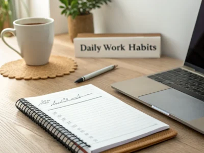 Foster Success with Daily Work Habits
