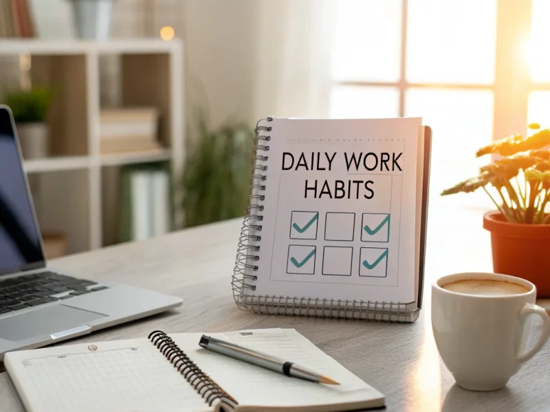 Foster Ambition with Daily Work Habits