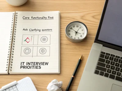 Prioritizing Tasks in IT Interviews
